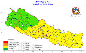 हावाहुरी चलेका र ठूलो पानी परेका क्षेत्रमा जनजीवन प्रभावित : आज दिउँसोपछि क्रमिक सुधार हुने