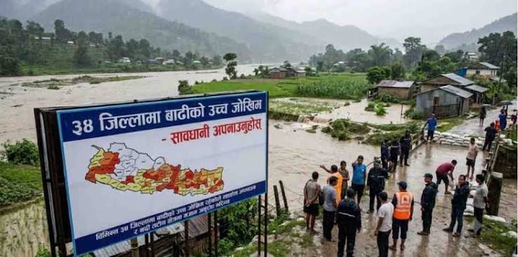 ३४ जिल्लामा बाढीको जोखिम, सावधानी अपनाउन आग्रह