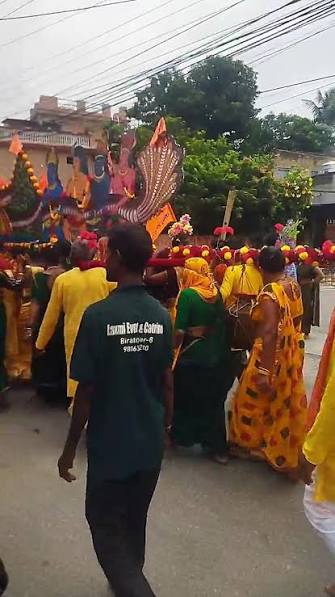 विराटनगरमा सोमबार नेपालकै ठूलो महाकाँवर यात्रा