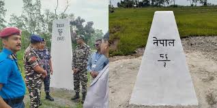 पूर्वी सीमामा नेपाल–भारत सीमा स्तम्भ पुनर्निर्माण